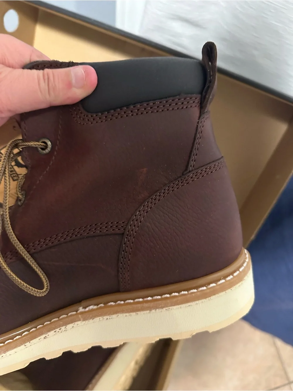 Red Wing Shoes Men's Dark Brown Leather Boots Ashby Irish setter